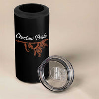 Choctaw Oklahoma OK Pride Native American 4 in 1 Can Cooler Tumbler