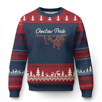 Choctaw Oklahoma OK Pride Native American Ugly Christmas Sweater