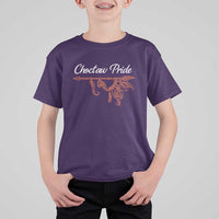 Choctaw Oklahoma OK Pride Native American T Shirt For Kid