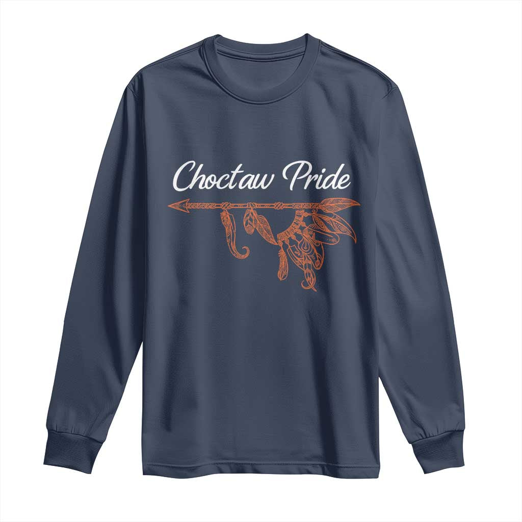 Choctaw Oklahoma OK Pride Native American Long Sleeve Shirt