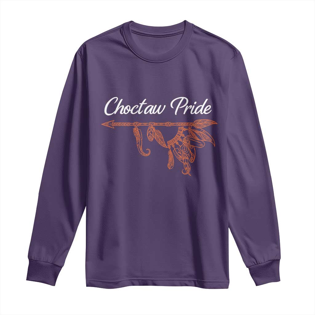 Choctaw Oklahoma OK Pride Native American Long Sleeve Shirt
