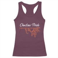 Choctaw Oklahoma OK Pride Native American Racerback Tank Top