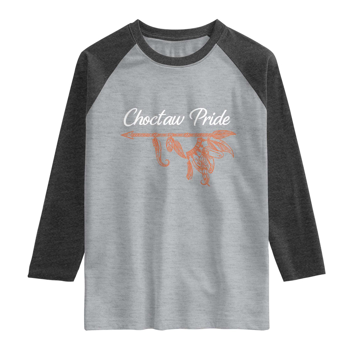 Choctaw Oklahoma OK Pride Native American Raglan Shirt