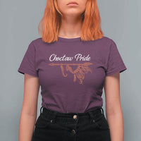Choctaw Oklahoma OK Pride Native American T Shirt For Women