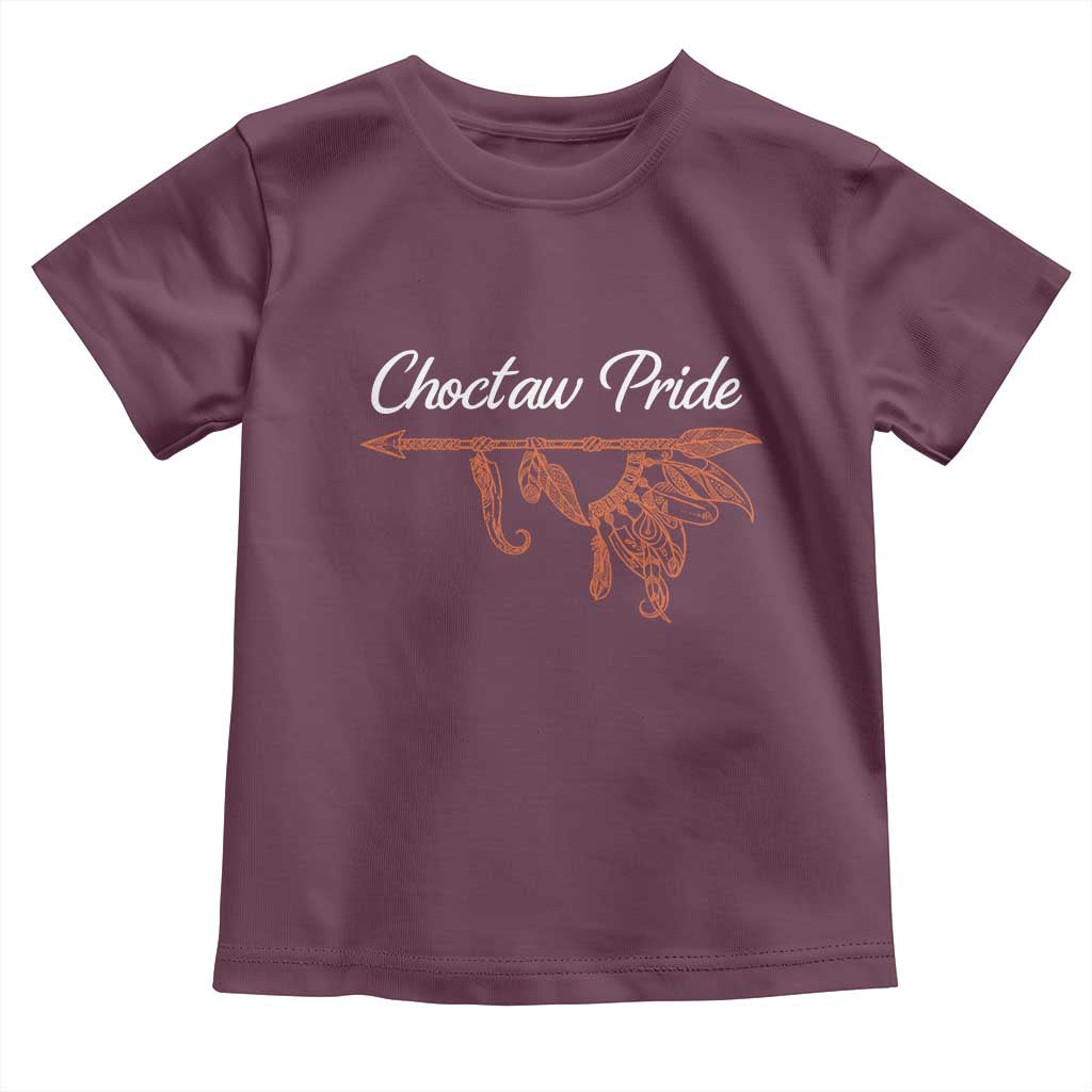 Choctaw Oklahoma OK Pride Native American Toddler T Shirt