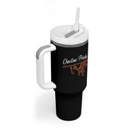 Choctaw Oklahoma OK Pride Native American Tumbler With Handle
