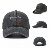 Choctaw Oklahoma OK Pride Native American Washed Cotton Baseball Cap