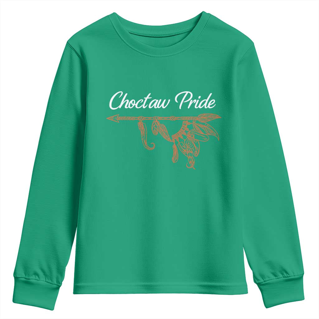 Choctaw Oklahoma OK Pride Native American Youth Sweatshirt