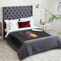Choctaw Native American Chahta Tushka Throw Blanket