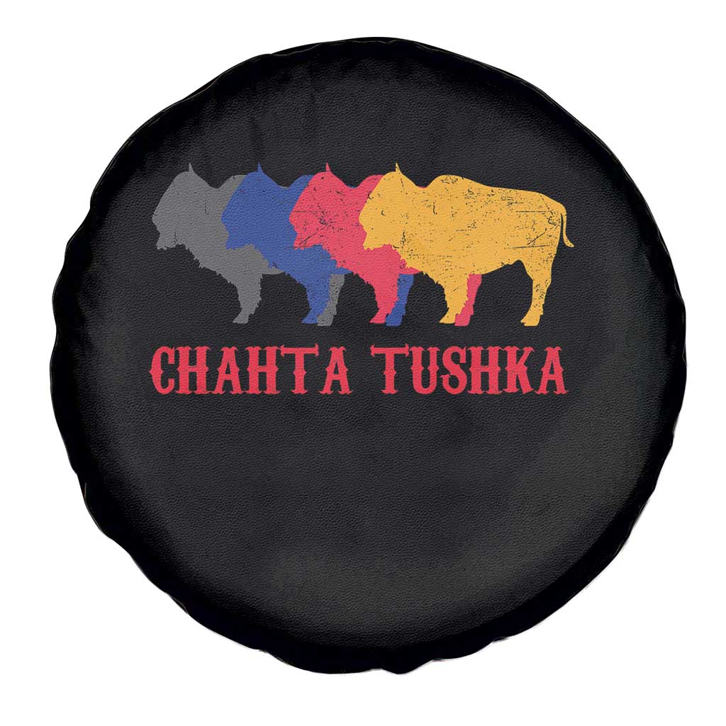 Choctaw Native American Chahta Tushka Spare Tire Cover