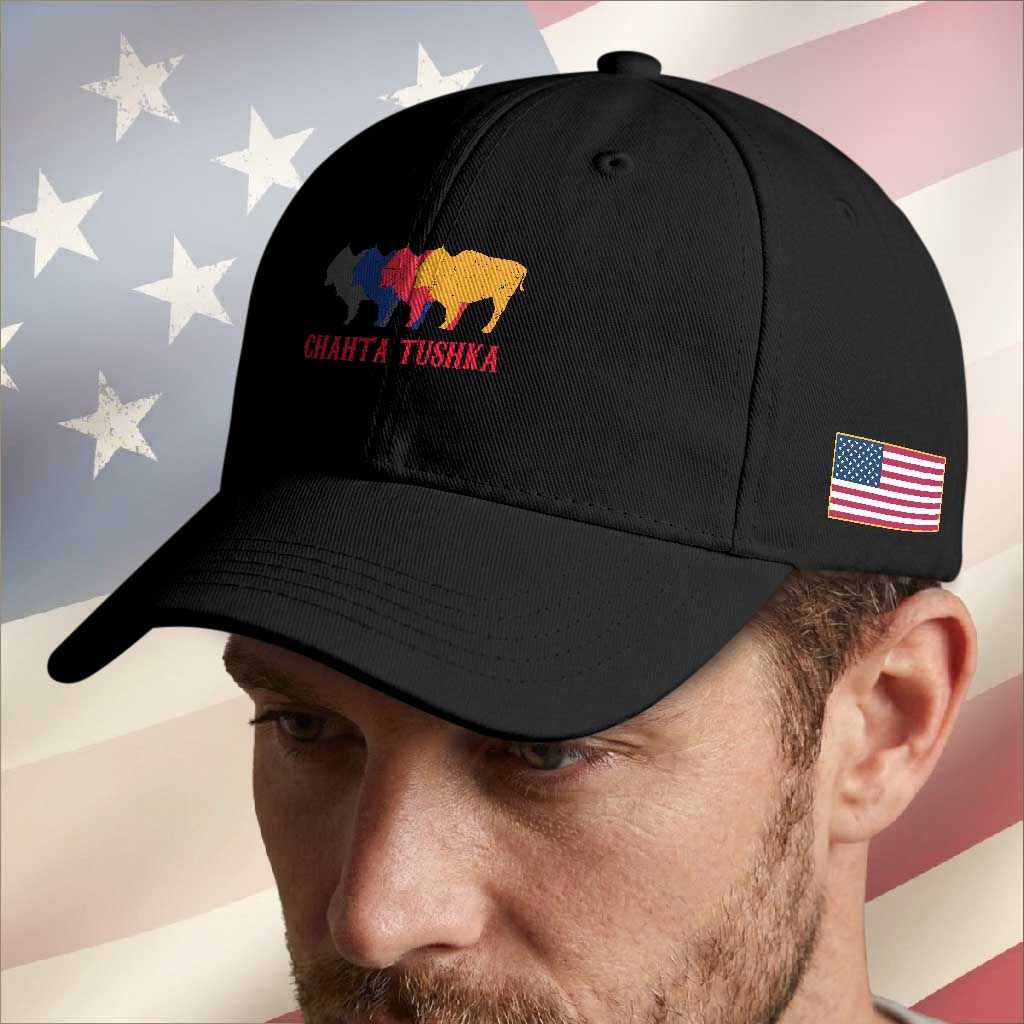 Choctaw Native American Chahta Tushka Baseball Cap