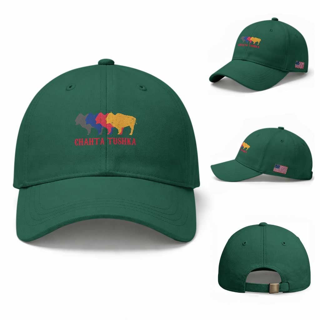 Choctaw Native American Chahta Tushka Baseball Cap