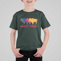 Choctaw Native American Chahta Tushka T Shirt For Kid