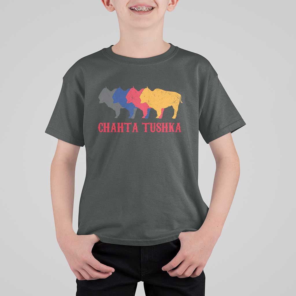 Choctaw Native American Chahta Tushka T Shirt For Kid