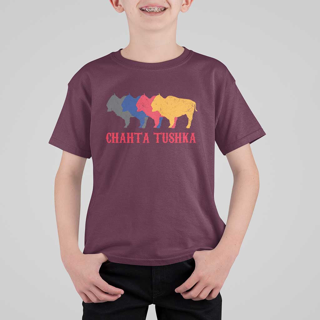 Choctaw Native American Chahta Tushka T Shirt For Kid
