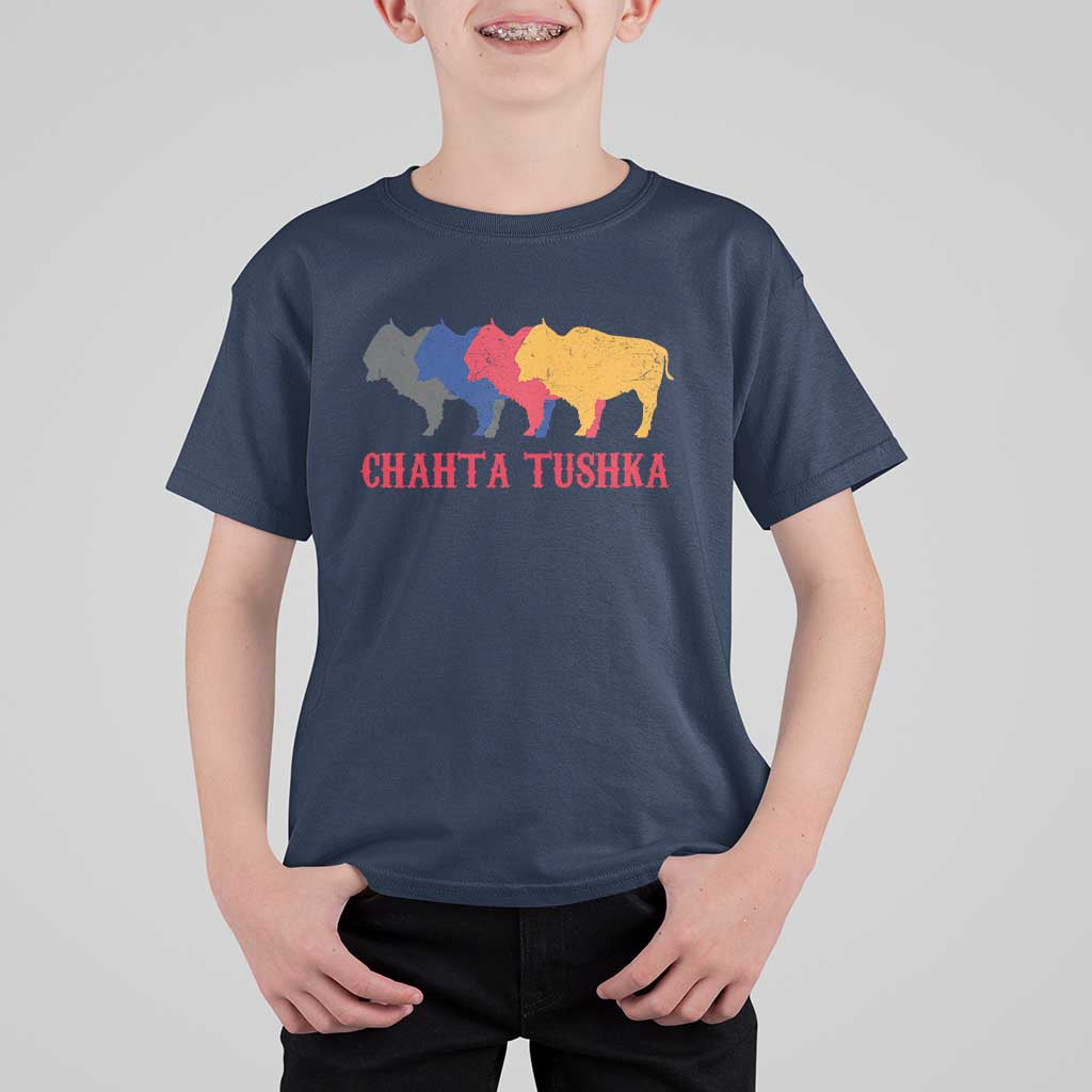 Choctaw Native American Chahta Tushka T Shirt For Kid