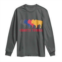 Choctaw Native American Chahta Tushka Long Sleeve Shirt