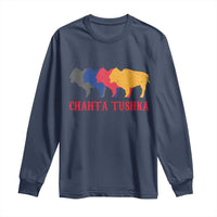 Choctaw Native American Chahta Tushka Long Sleeve Shirt