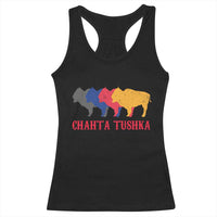 Choctaw Native American Chahta Tushka Racerback Tank Top