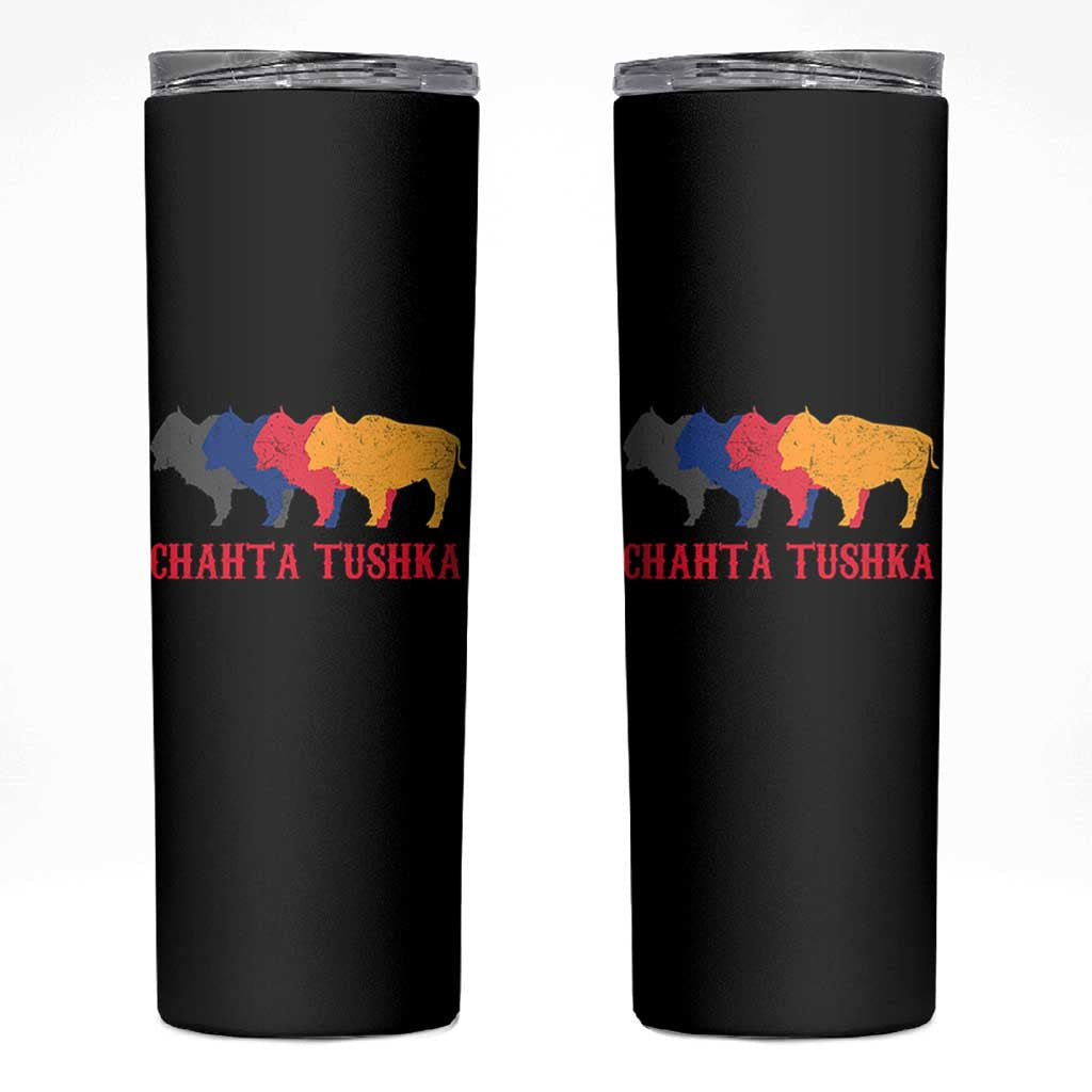 Choctaw Native American Chahta Tushka Skinny Tumbler