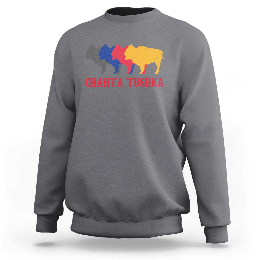 Choctaw Native American Chahta Tushka Sweatshirt