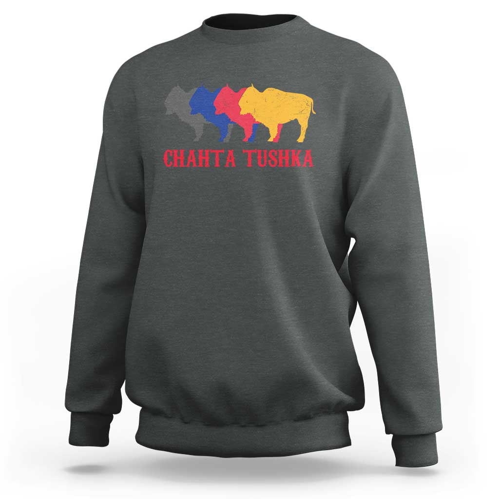Choctaw Native American Chahta Tushka Sweatshirt