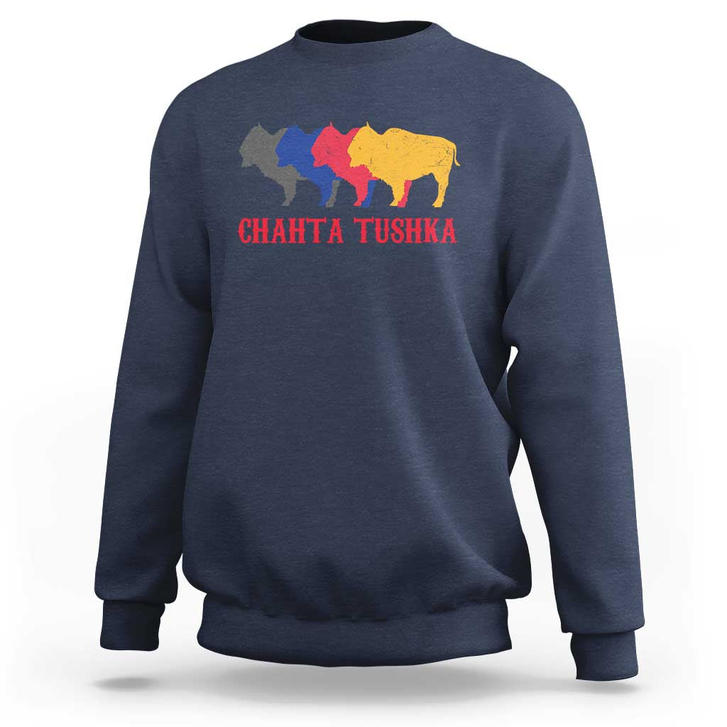Choctaw Native American Chahta Tushka Sweatshirt