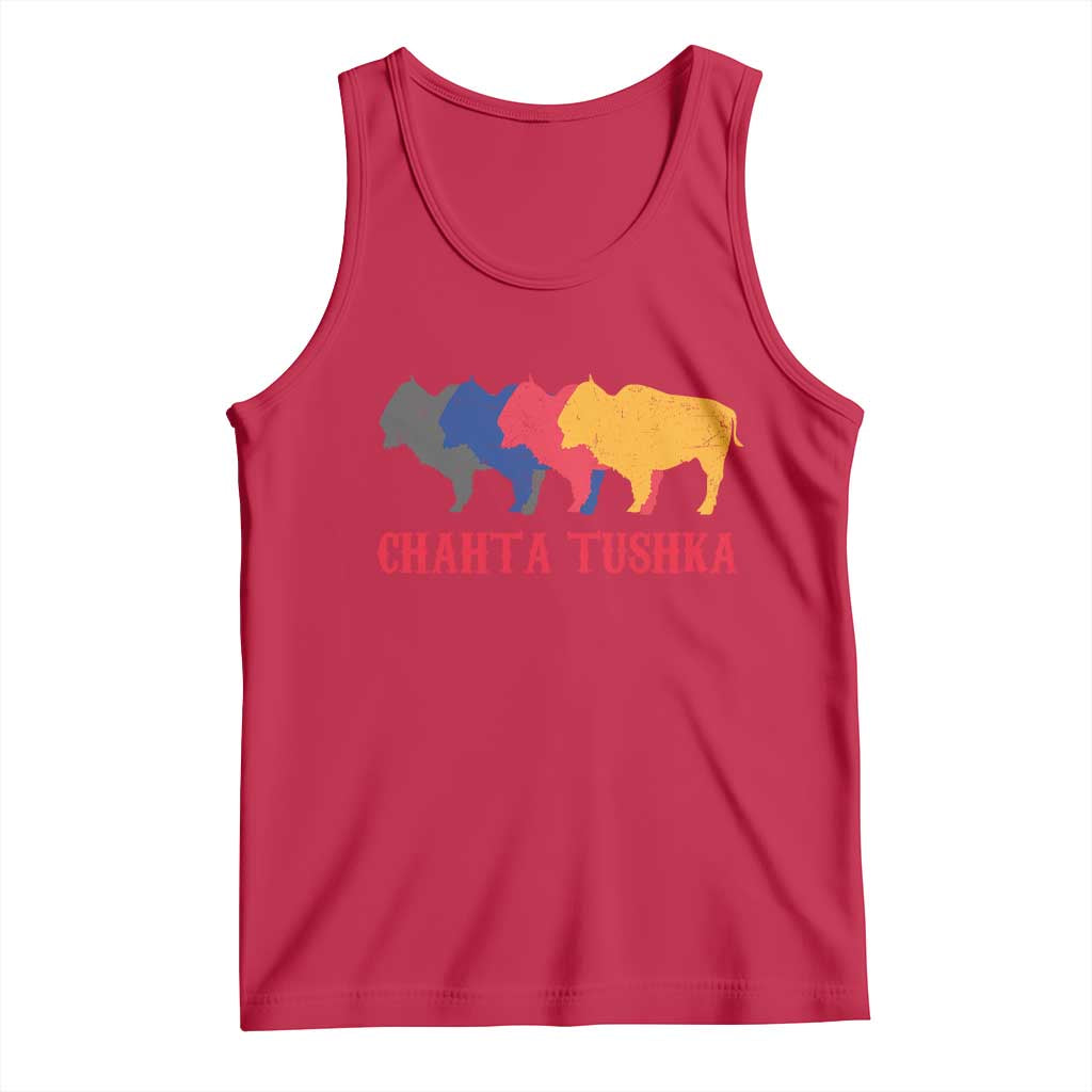 Choctaw Native American Chahta Tushka Tank Top