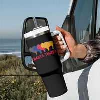 Choctaw Native American Chahta Tushka Tumbler With Handle