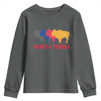 Choctaw Native American Chahta Tushka Youth Sweatshirt