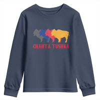 Choctaw Native American Chahta Tushka Youth Sweatshirt