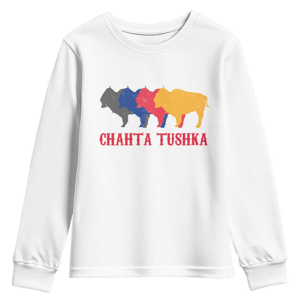 Choctaw Native American Chahta Tushka Youth Sweatshirt
