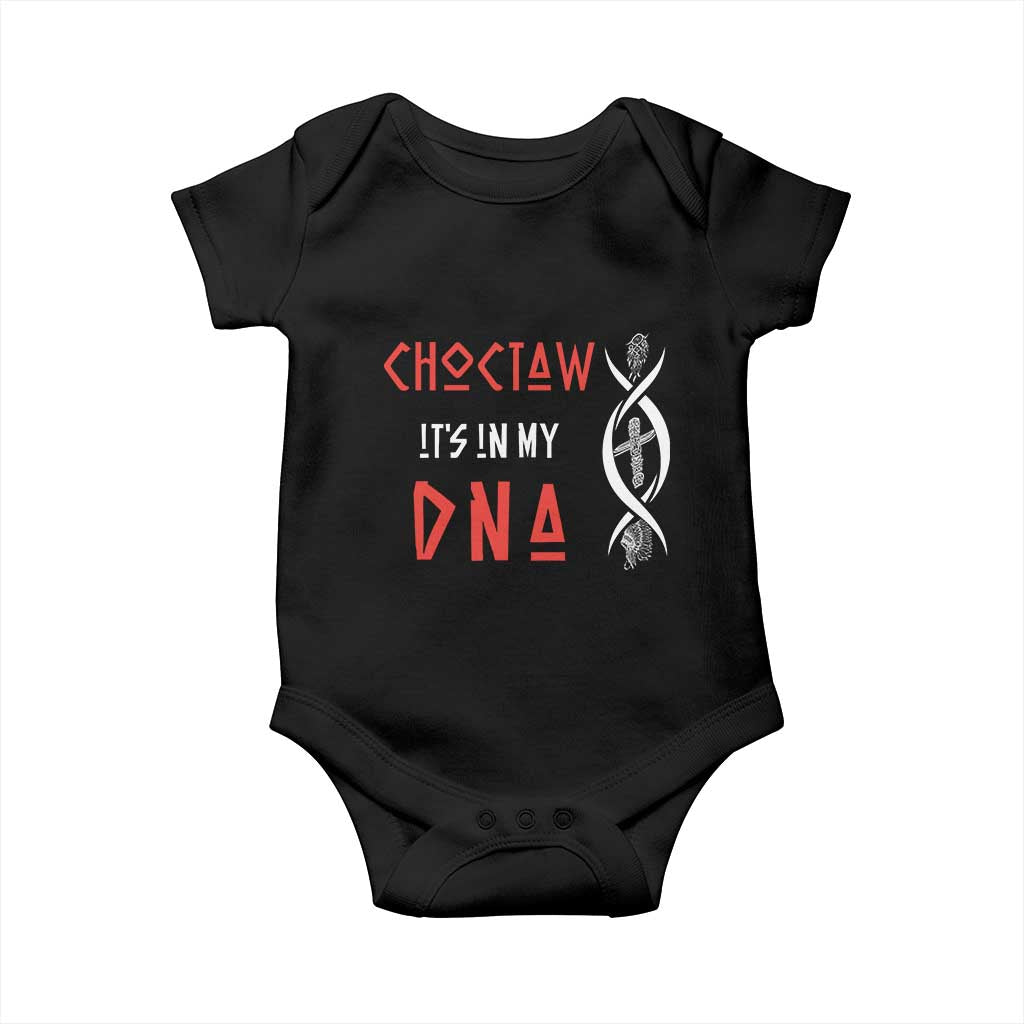 Choctaw Native American DNA Roots Indian Pride Baby Onesie