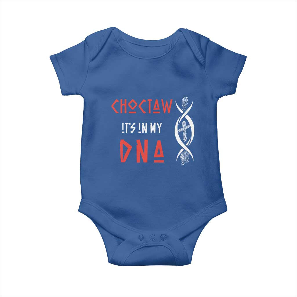 Choctaw Native American DNA Roots Indian Pride Baby Onesie