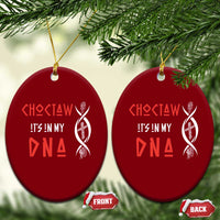 Choctaw Native American DNA Roots Indian Pride Ceramic Ornament