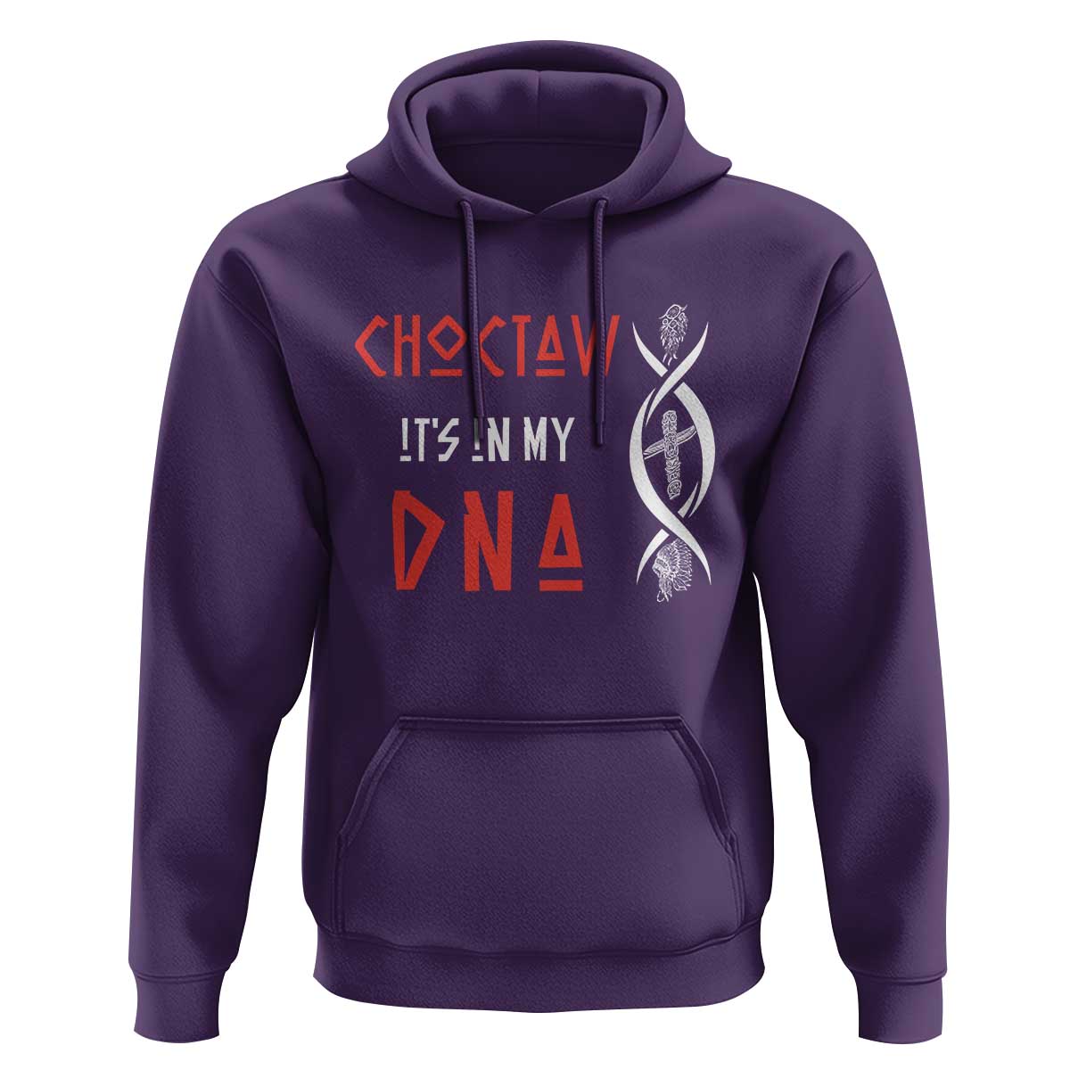 Choctaw Native American DNA Roots Indian Pride Hoodie