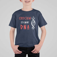 Choctaw Native American DNA Roots Indian Pride T Shirt For Kid