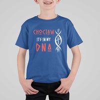 Choctaw Native American DNA Roots Indian Pride T Shirt For Kid
