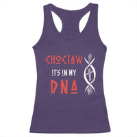 Choctaw Native American DNA Roots Indian Pride Racerback Tank Top