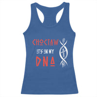 Choctaw Native American DNA Roots Indian Pride Racerback Tank Top