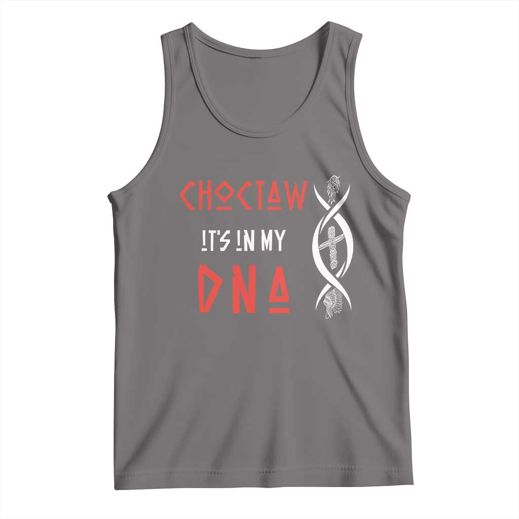 Choctaw Native American DNA Roots Indian Pride Tank Top