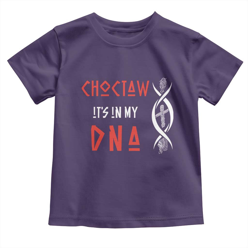 Choctaw Native American DNA Roots Indian Pride Toddler T Shirt