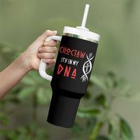 Choctaw Native American DNA Roots Indian Pride Tumbler With Handle