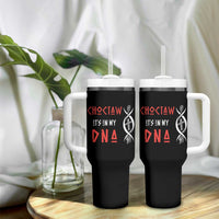 Choctaw Native American DNA Roots Indian Pride Tumbler With Handle