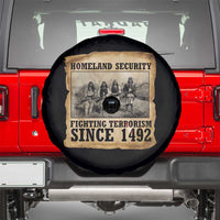 Homeland Security Fighting Terrorism Since 1492 Spare Tire Cover Native American Indian