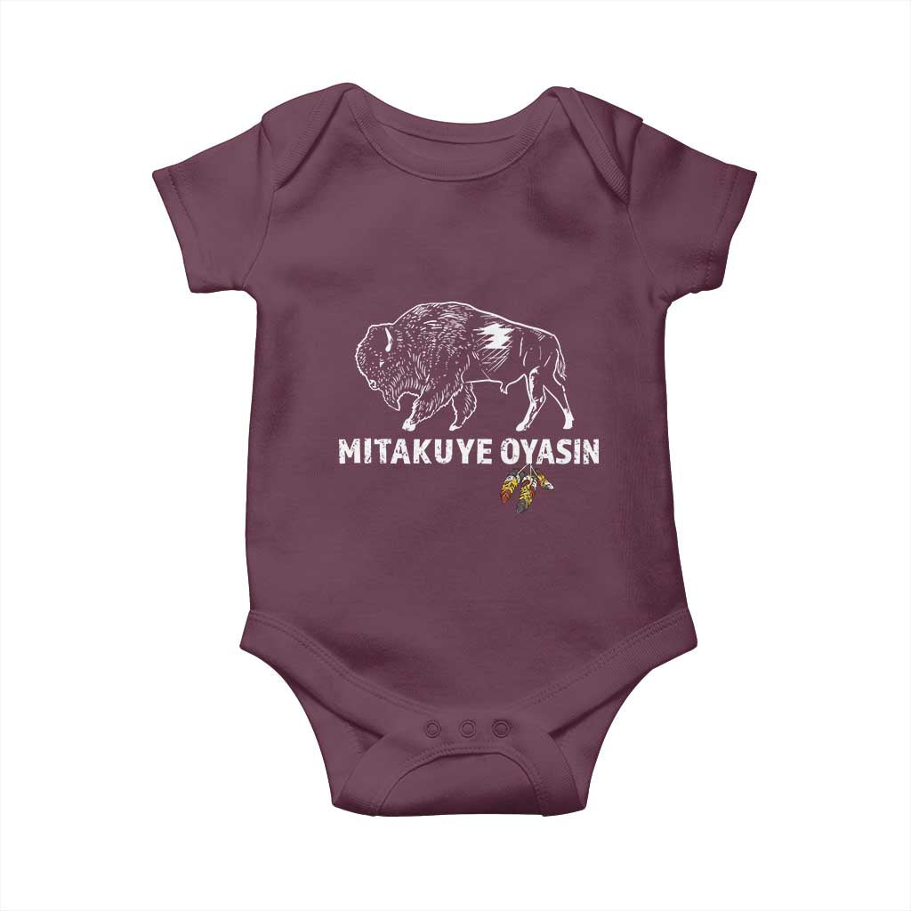 Lakota Tribe Teton Sioux Nation Native American Pride Baby Onesie
