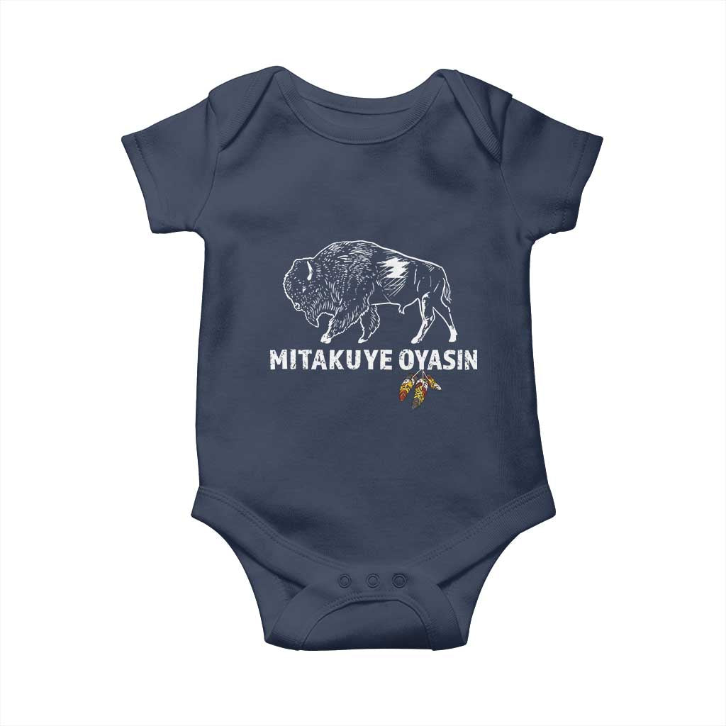 Lakota Tribe Teton Sioux Nation Native American Pride Baby Onesie
