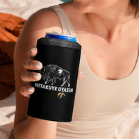Lakota Tribe Teton Sioux Nation Native American Pride 4 in 1 Can Cooler Tumbler