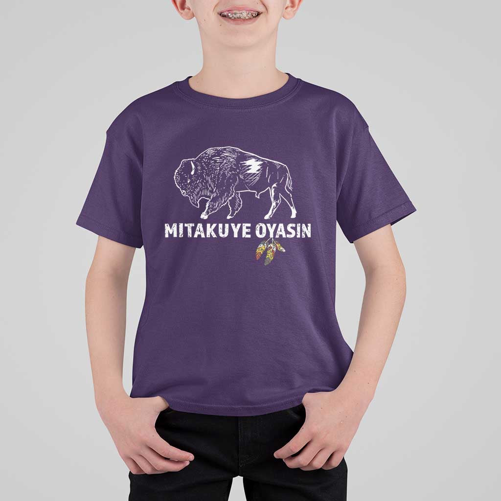 Lakota Tribe Teton Sioux Nation Native American Pride T Shirt For Kid