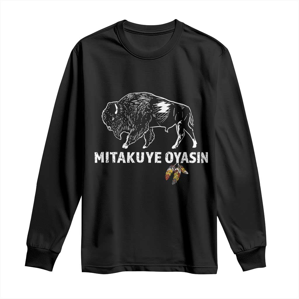 Lakota Tribe Teton Sioux Nation Native American Pride Long Sleeve Shirt